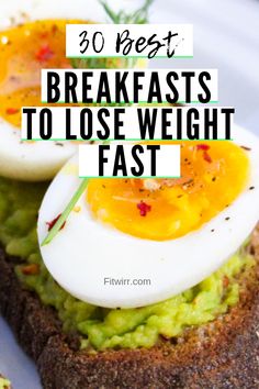 Best Breakfast Ideas, Menu Sarapan Sehat, Plats Healthy, Breakfast Low Carb, Healthy Breakfast Recipes Easy, Idee Pasto, Good Eat, Diet Help