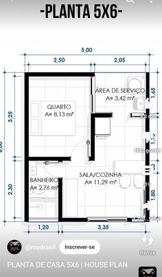 the floor plan for a house with measurements