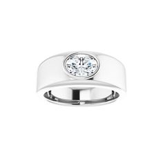 Product Details: 14K White Gold Average Weight (g): 12.67 Natural Oval Diamond: ~ 1.0 ct Clarity & Color: GH/VS GIA Diamond Certificate Average Weight, Couture Jewelry, Men's Ring, Gia Diamond, Oval Diamond, Perfect Ring, Beautiful Jewelry, Two By Two, Rings For Men