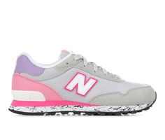 New Balance Pink Sneakers For Jogging, Kids New Balance Shoes, New Balance Pink Running Shoes For Light Sports, Purple New Balance Running Shoes With Round Toe, Kids New Balance, New Balance 515, Preppy Outfits For School, Kids Running Shoes, Chic Sneakers