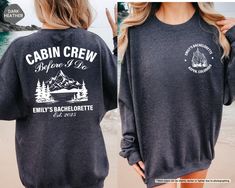 Custom Cabin Crew Bachelorette Sweatshirt,  Mountain Bachelorette Hoodie, Bridal Party Sweatshirt, Bride To Be,Camping Bachelorette Sweater,  Type: Spring,Summer,Fall,Winter Tee Length: Regular Tee Sleeve: Short Sleeve On Cruise Time Coconut Trees & Anchor Tee Shirts,Funny Cruising Letter Print Sayings Novelty T Shirts Tops, Casual Loose-Fit Short Sleeve O-Neck T-Shirts Blouses,Cruising Family Vacation Tee Shirts,Cruising Friend Party T Shirts Clothing. Size Chart: (1Inch=2.54cm)  Welcome to One Stop Shop! We're so glad you're here. Before you dive into shopping, please take a moment to review these key details: How to Place Your Order: ● Read Carefully: Please make sure to thoroughly read all the details in the product descriptions. ● Customization Requests: If you wish to modify any of o Vacation Tee Shirts, Mountain Bachelorette, Novelty T Shirts, Camping Bachelorette, Friend Party, Winter Tees, Party T Shirts, Coconut Trees, Family Cruise