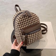 fb-feed Ladies School Bag, Plaid Backpack, Stylish School Bags, Tas Bahu, Mini Mochila, نظارات شمسية, Back Bag, Small Backpack, Stylish Bag