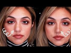 Crooked Nose Makeup, How To Contour Crooked Nose, How To Contour Bulbous Nose, Contour Crooked Nose, Contour Tips, Hooked Nose, Crooked Nose