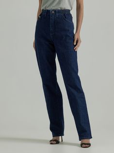 Women’s Side Elastic Jean | Elastic Waist Jeans | Lee® Mid-rise Pull-on Jeans For Everyday, Everyday Mom Fit Straight Leg Pants, High Waist Relaxed Fit Pull-on Jeans, Medium Wash Straight Leg Pull-on Jeans, Classic Mom Fit Pants With Tapered Leg, Denim Blue Straight Pants With Relaxed Fit, Classic Mom Fit Tapered Leg Pants, Classic Mom Fit Tapered Leg Bottoms, Classic Mom Fit Bottoms With Tapered Leg