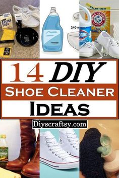 Diy Shoe Polish How To Make, Canvas Shoe Cleaner Diy, Best Shoe Cleaner Diy, Tennis Shoe Cleaning Hacks, Clean Stinky Shoes, Homemade Shoe Cleaner, How To Clean Leather Sneakers, Tennis Shoe Cleaner Diy, Diy Cleaning Shoes Hacks