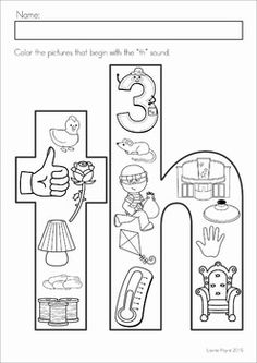 the letter h worksheet for children