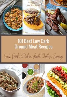 the 101 best low carb ground meat recipes