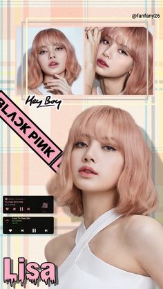 Playing With Fire Blackpink, Bp Wallpaper, Pink Walpaper, Playing With Fire, Black Pink Background, Girl M, Haircuts For Medium Hair