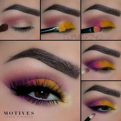 Make Up Diy, Make Up Designs, Eyeshadow For Blue Eyes, Make Up Tutorials, Makeup Tutorial Eyeshadow, Eye Makeup Pictures, Smink Inspiration, Eye Makeup Steps, Beauty Make-up