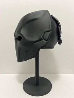 Deathstroke 3piece cosplay wearable/Display helmet raw print  Raw Print: The printed helmet, fresh off the printer with supports removed.  Will require glue and elastic straps to attatch back plate to back to hold with front  Sizing: please include head circumference for proper fitment I will not be responsible for wrong measurements givin Print: all prints are printed on a Bambu Labs P1S at 0.12mm  quality so you will receive a high quality print easy for prep and paint                any questions feel free to ask Helmet Concept, Cool Masks, Deathstroke, Back Plate, Head Circumference, Costume Accessories, Halloween Shopping, 3 Piece, Printer