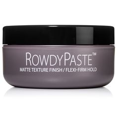 PRICES MAY VARY. MATTE TEXTURE ROWDYPASTE: Mens hair clay paste is a lightweight movable sculpting paste that provides flexibility for shaping and styling damp or dry hair. This hair clay stronghold is designed to provide the individual with a performance-driven hold that will create rowdy, wild, choppy looks with extreme texture and an essential finish that stands up to any environment. ALL-DAY HOLD: Sudzzfx no shine curly hair products have a good firm grip. In addition to adding volume, defin Hair Texturizer, Hair Smoothing, Matte Hair, Hair Clay, Hair Care Products Professional, Texture Paste, Clay Texture, Matte Texture, Dry Damaged Hair