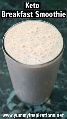 Dairy Free Drinks, Low Carb Dairy Free, Low Carb Smoothie Recipes, Smoothie Protein, Ketogenic Breakfast, Free Smoothie Recipes, Keto Breakfast Smoothie, Desayuno Keto, Recipe Low Carb