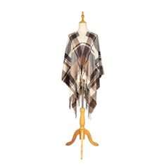 Need something to add to your wardrobe? Our Savannah poncho is just that! A perfect addition to any outfit and a quick grab to keep you nice and warm. Features: 100% acrylic 49" x 57" and 4" fringe on each end Open front oversized plaid poncho with twill weave and fringe at ends Open Front Poncho, San Diego Hat, Plaid Poncho, Fall Hats, Woman Weaving, Twill Weave, Hat Fashion, Front Open, Savannah