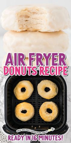 These sweet, cinnamon sugar air fryer donuts take the mess out of making a breakfast treat that will surely be a hit with the entire family.