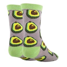 Avocado Life Socks | Kids | Crew | Oooh Yeah! Socks Bob Ross Happy Trees, Free Hugs, Trash Panda, Rich Green, Novelty Socks, Dressy Outfits, Kids Socks, Cool Socks, Casual Socks