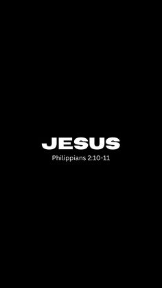 a black background with the words jesus on it