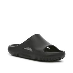 Crocs-Mellow Slide Sandal Finish off casual looks with the Mellow slide sandal from Crocs. The Iconic Crocs Comfort footbed ensures a padded and comfortable fit. Casual Synthetic Mules For Outdoor, Non-slip Casual Beach Mules, Non-slip Casual Mules For Beach, Casual Non-slip Mules For Beach, Casual Flat Slides For Outdoor, Outdoor Casual Flat Slides, Casual Slide Mules With Rubber Sole, Synthetic Slide Mules With Rubber Sole, Casual Slide Mules With Cushioned Footbed