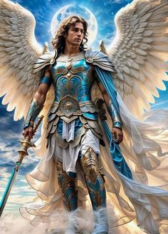 healing hands the noble Michael Saint Michael Angel, Archangel Michael Tattoo, Guardian Angel Pictures, Male Angel, Angel Gabriel, Angel Artwork, Angel Drawing, Archangel Gabriel, Angel Images