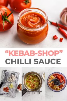 kebab - shop chilli sauce is the perfect way to use up those ingredients