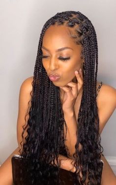 Trendy We Fryzurach, Individual Braids, Twisted Hair, African Braids Hairstyles