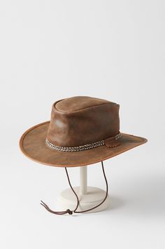 click to expand Cossack Hat, Cowboy Hat Styles, Hats Cowboy, Mens Western Wear, Leather Cowboy Hats, Outback Hat, Fur Hats, Rancher Hat, Ranch Wear