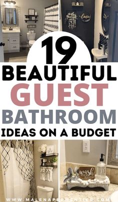 the top 10 beautiful guest bathroom ideas on a budget