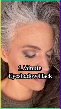 Makeup should be easy. I am sharing with you a super easy and quick eyeshadow tutorial. Save this because it will save you time and make… | Instagram Diy Contour Makeup, Eyeshadow For Over 50, Makeup Tutorials For Older Women Over 50, Daytime Eyeshadow Looks, Easy Daily Makeup Routine, Beach Eye Makeup, Make Up Tutorial Step By Step, Smoky Eyeshadow Tutorial, Where To Put Makeup On Face