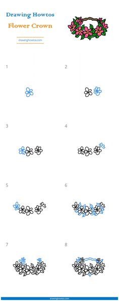 the flower crown worksheet is shown with numbers and symbols in each file,