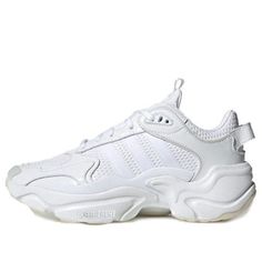 (WMNS) adidas Magmur Runner 'Footwear White' EE4815 (SNKR/Retro/Low Top/Women's/Dad Shoes) Adidas Magmur Runner, Adidas Magmur, Dad Shoes, Stylish Sneakers, Adidas Women, Low Top, Perfect Pair, Womens Tops, Adidas