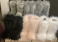 Fluffy Boots, Acrylic Glue, Under Your Spell, Cute Slippers, Fresh Shoes, Fantasias Halloween, Outdoor Boots