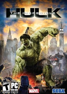 the incredible hulk video game cover