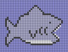 a cross stitch pattern with a teapot in the middle on a blue background that has black and white lines