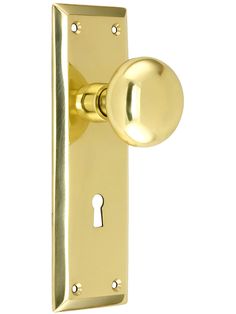 an image of a door handle and knob