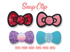 "Kitty Bow Snap Clip SVG, Snapclip Template, Clippie Cover, Hair Clip Svg, Bow Template A D D I T I O N A L O P T I O N S : 💟 MORE HAIRBOW TEMPLATES ➡️ https://etsy.me/3cTEhTH 💟 BIG BUNDLE - BEST SELLER➡️ https://etsy.me/30poHNf 💟 DISPLAY CARD ➡️https://etsy.me/3cMWPF9 ⬇⬇DETAILS⬇⬇ ❤ This is a DIGITAL DOWNLOAD, not a physical item. ❤ These files can be used with - but not limited to: -Design Space (Cricut) -Silhouette Studio ❤This designs are scalable to any size. ❤ This is ready to print temp Hairbow Templates, Hello Kitty Card, Cover Hair, Hello Kitty Bow, Bow Svg, Beaded Hair Pins, Bow Template, Hello Kitty Pictures, Hello Kitty Collection