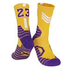 No.23 Compression Basketball Socks Jersey One Socks Knee High, Number 30, Nike Elite Socks, Basketball Socks, Nba Stars, Jordan 23, Nba News, Elite Socks, Sports Socks