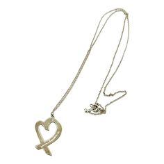 Tiffany &Co 925 Open Heart Necklace  *Marked Tiffany &Co, Pable Piccaso and 925  -Chain is approximately 17″ -Pendant is approximately 1″ x 0.5″. -Very classic and pretty -In a very good condition  3170-E22024 Open Heart Necklace, Tiffany And Co, Open Heart, Tiffany & Co., Heart Necklace, Chain, Pendant