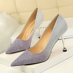 Women 8.5cm High Heels Sequins Glitter Wedding Bridal Sparkly1.Measure the length of your foot, Heel to Toe, very important2. Choose matching EUR size based on the foot length. e.g. If your foot length is 23cm, choose size 36. 3.If you have any problems ,pls let me know! Glitter Pointed Toe Wedding Shoes For Prom, Silver Glitter Heels For Wedding, Silver Glitter Wedding Shoes With Pointed Toe, Fitted Glitter Wedding Shoes, Sparkling High Heels For Wedding, Sparkling Pointed Toe Wedding Heels, Glitter High Heel Wedding Shoes, Wedding Dresses Princess, Pink Wedding Shoes