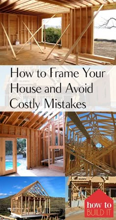 how to frame your house and avoid costs