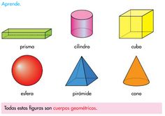 an image of different shapes in spanish