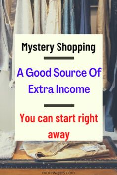 Secret Shopper, Self Employed Jobs, Side Hustle Passive Income