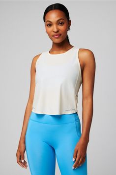 Essential Air Muscle Tank Fabletics white female Activewear >> Womens >> Tops >> Tanks Essential Air regular Running/Training 4-Way Stretch/Anti-Stink/Breathable/Moisture-Wicking/Quick-Dry/Reflective Versatile White Breathable Activewear, White 4-way Stretch Activewear For Workout, White Go-dry 4-way Stretch Activewear, White 4-way Stretch Go-dry Activewear, Summer Activewear With Mesh Back, White 4-way Stretch Activewear For Light Exercise, White 4-way Stretch Activewear For Running, White Compressive Go-dry Activewear, White Activewear For Light Exercise, 4-way Stretch