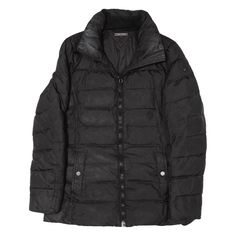 TOMMY HILFIGER Puffer Jacket Black Womens S Black Cotton Puffer Jacket, Hollister Puffer Jacket, Black Puffer Jacket With Stand Collar And Pockets, Black Guess Puffer Jacket, Tommy Hilfiger Puffer Jacket, Wholesale Shoes, Beauty Bag, Cardigan Coat, Active Wear Tops