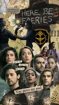 the poster for there are few faeries in this photo, including two men and one woman