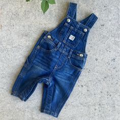 Sadly My Baby Outgrew These Before They Could Ever Be Worn! Size 3-6 Month Cute Blue Jeans For Playtime, Denim Baby, Baby Overalls, 6 Months, Blue Denim Jeans, Kids Bottoms, Old Navy, Overalls, Kids Shop