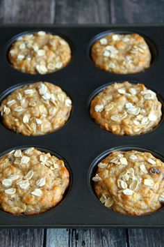 an image of some muffins in a pan on the app store's iphone