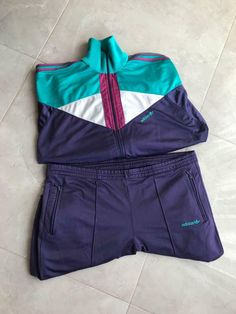 ADIDAS VTG 1990S TRACKSUIT JACKET WITH PANTS ORIGINAL! TOP RARE VINTAGE RETRO TRACK TOP FULL ZIP ADULT SIZE M\L MENS LENGTH OF SHOULDER - 67\68 cm. WIDTH PIT TO PIT - 62 cm. LENGTH PANTS - 100 cm. ! VERY GOOD CONDITION!  SEE ON PHOTOS  IF YOU HAVE A QUESTIONS PLEASE ASK ME!!  NO RETURN !! THANKS ! Vintage Tracksuit, Retro Adidas, Sports Jackets, Adidas Vintage, Tracksuit Jacket, Vintage Suits, Track Suit, Duffle Bags, Dream Style