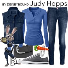 Judy Hopps Disneybound, Disneyworld Outfits, Disneybound Ideas, Holloween Costumes, Disney Character Outfits, Princess Inspired Outfits, Disney Themed Outfits, Disney Inspired Fashion, Disney Clothes