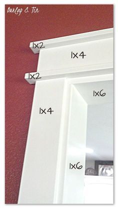 french doors with measurements for different sizes and widths on the front door, shown in white