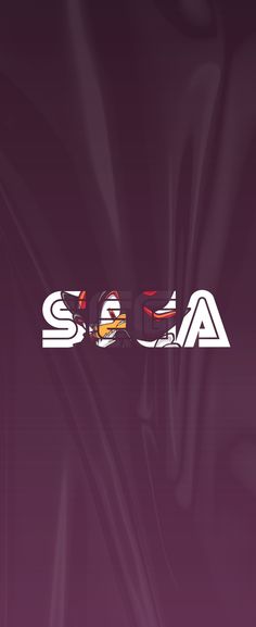 the word sae is written in white and red on a purple background with an abstract design