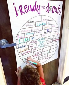 @twotinyteachers shared, “Note to self: Make more boxes next time. My kids have CRUSHED this #iReady donut challenge. It’s only been THREE… Class Incentives, Student Rewards, 5th Grade Classroom, 4th Grade Classroom, 3rd Grade Classroom, 2nd Grade Classroom